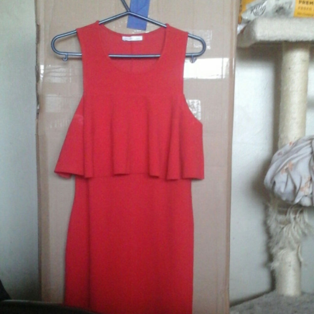 A red dress
